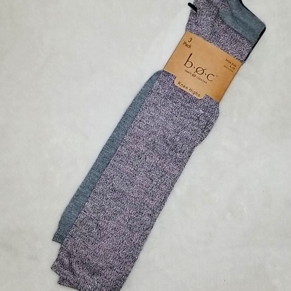 🆕️b.o.c 3pack knee high socks - Picture 3 of 4